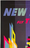 NEW YORK - FLY TWA - UP UP & AWAY - Times Square