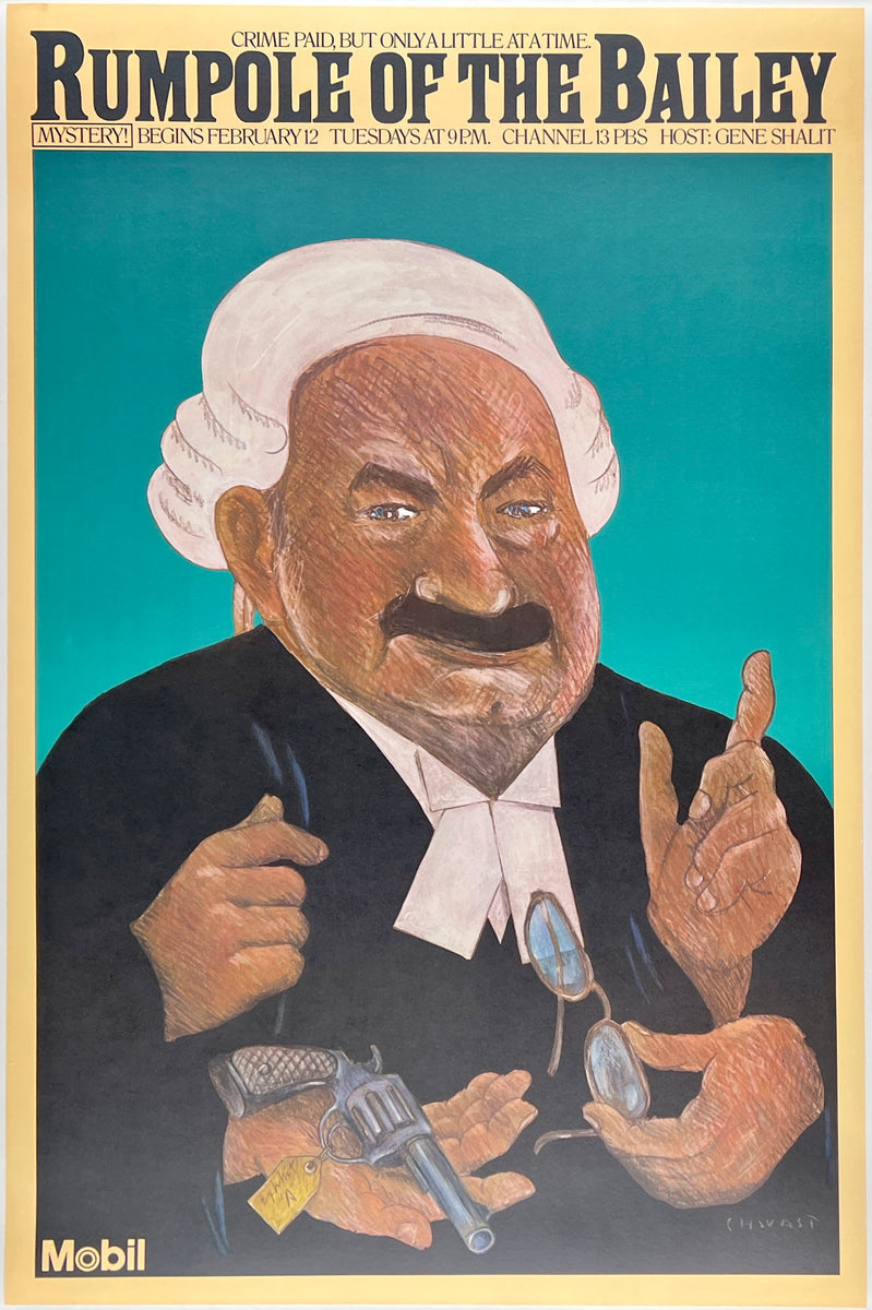 RUMPOLE OF THE BAILEY Movie Poster – CHICAGO VINTAGE POSTERS