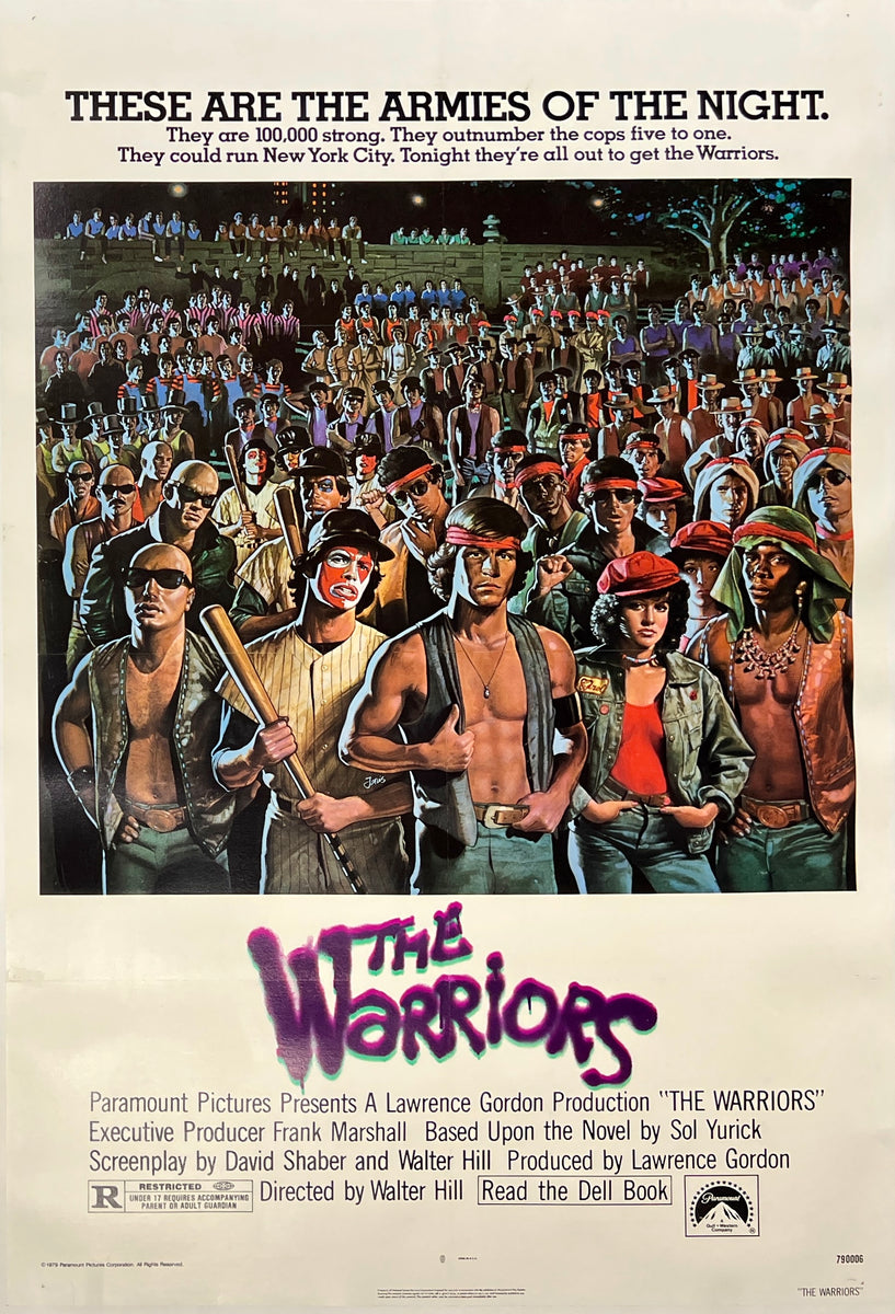 THE WARRIORS Movie Poster – CHICAGO VINTAGE POSTERS