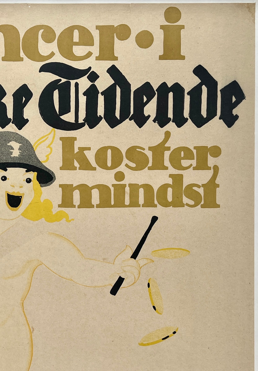 BERLINGSKE TIDENDE Poster CHICAGO VINTAGE POSTERS berlingske-tidende-poster-chicago-vintage-posters