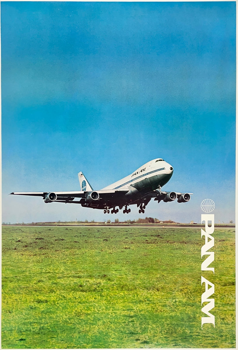 1953 パンナム エアライン　 Pan Am Airline ポスター 1953 パンナム エアライン Pan Am Airline ポスター - メルカリ