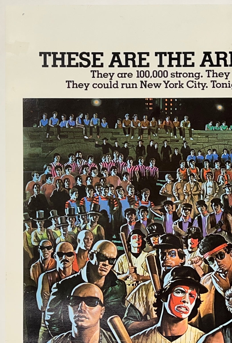 THE WARRIORS Movie Poster – CHICAGO VINTAGE POSTERS