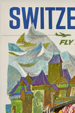 SWITZERLAND - FLY TWA - UP UP AND AWAY