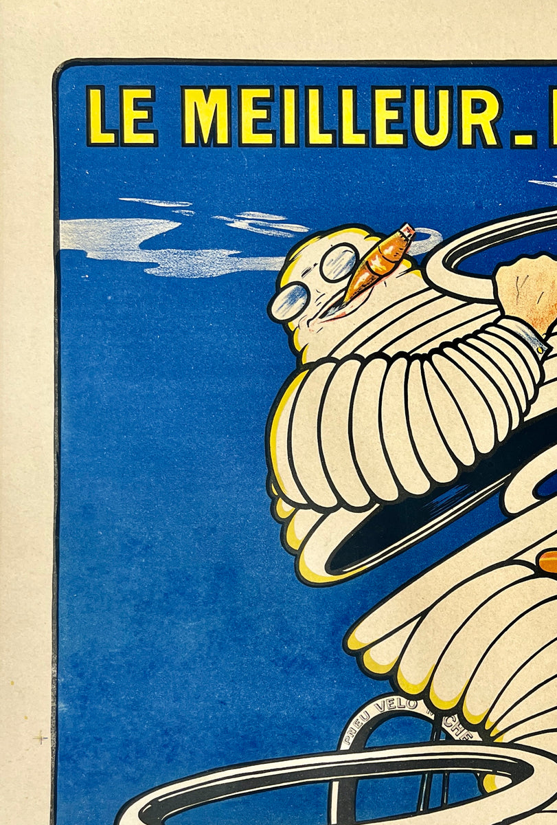 Affiche Michelin – Pub Vélo – Poster Transport – État Parfait – Jamais Utilisé