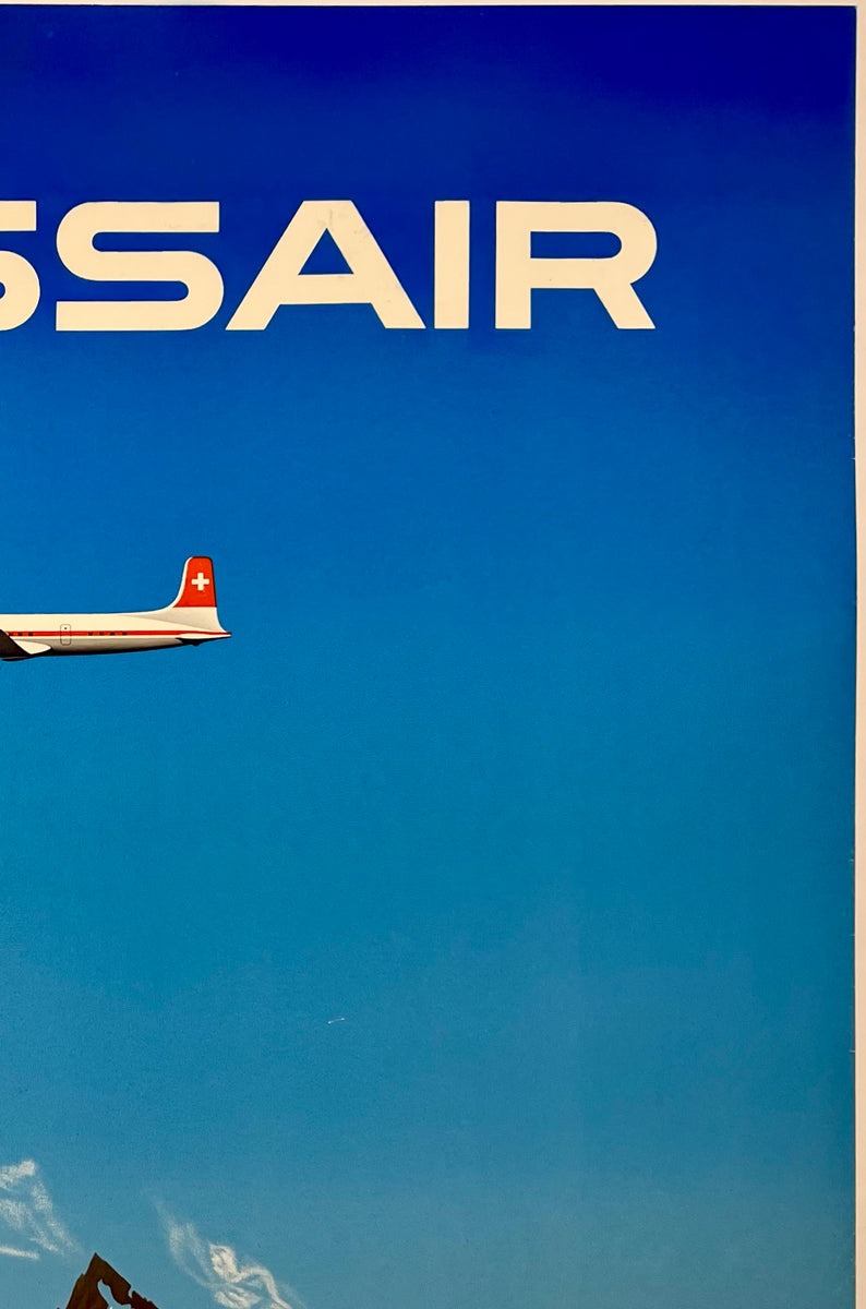 SWISSAIR Airlines Avion Rwhr-Poster/Reproduction HQ SWISSAIR Airlines Avion Rwhr-Poster/Reproduction HQ