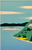 CANADA STEAMSHIP LINES - THE MANOIR RICHELIEU ON THE MAJESTIC ST. LAWRENCE - MURRAY BAY, QUEBEC