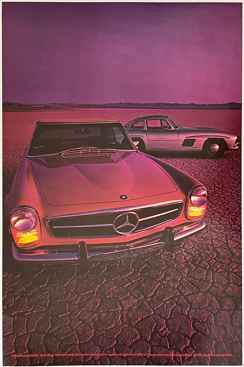 Poster Auto Mercedes