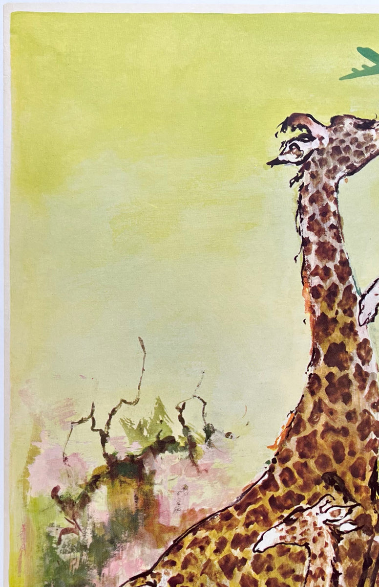 額装品Afrique du Sud 1948/ジョージ・ロジャー/アートポスター 額装品