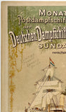 DEUTSCHEN DAMPFSCHIFFS - SUNDA LINIE - SALATIGA - SINGAPORE, BATAVIA, SAMARANG UND SOERABAYA