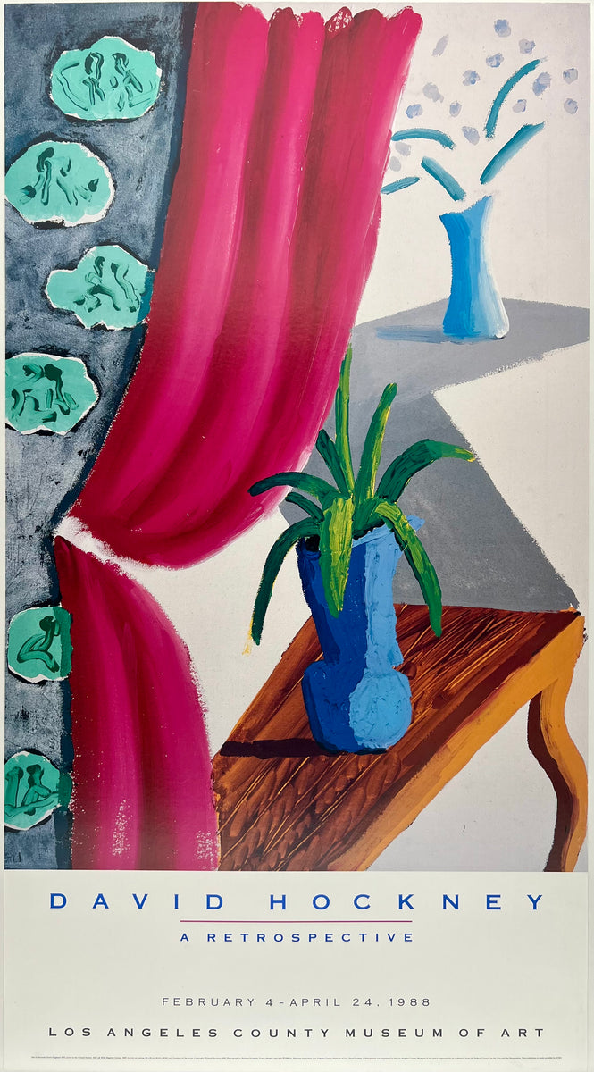 David Hockney: A Retrospective ポスター 【公式通販】 David Hockney: A Retrospective ポスター 【公式通販】