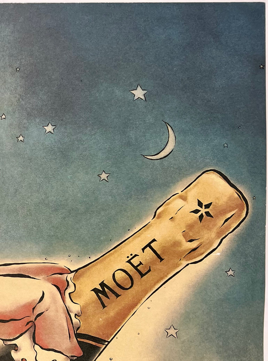 Original Poster MOET & CHANDON CHAMPAGNE – CHICAGO VINTAGE