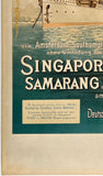 DEUTSCHEN DAMPFSCHIFFS - SUNDA LINIE - SALATIGA - SINGAPORE, BATAVIA, SAMARANG UND SOERABAYA