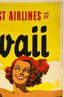 FLY NORTHWEST AIRLINES TO HAWAII - BE THERE TOMORROW!