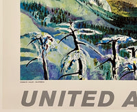 UNITED AIR LINES - YOSEMITE VALLEY, CALIFORNIA