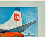 KEEPING IN TOUCH - THE POST OFFICE AT THE AIRPORT - BEA - BRITISH EUROPEAN AIRWAYS