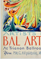 BAL ARTISTIQUE - KOKOON ARTS CLUB 1935 (Invitation in Printed Handwriting)