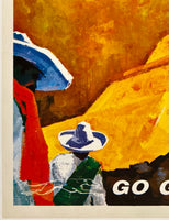 MEXICO - GO GREYHOUND - Mini Poster