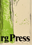 JIM DINE - GREEN ROBE - PETERSBURG PRESS - Hand Signed By The Artist