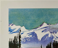 UNITED AIR LINES - GLACIER PEAK, WASHINGTON