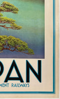 PEERLESS MT. FUJI - JAPAN - JAPANESE GOVERNMENT RAILWAYS