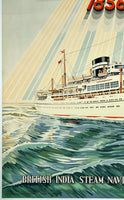 SHIP AND TRAVEL BY B.I. - BRITISH INDIA STEAM NAVIGATION COMPANY LIMITED