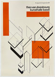 THEO VAN DOESBOURG KUNSTHALLE BASEL 1969 - Swiss Exhibition Poster