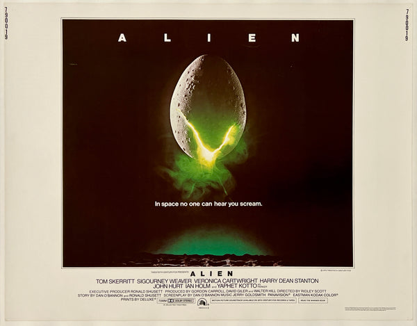 ALIEN - 1/2 Sheet Movie Poster