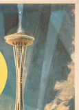 SEATTLE WORLD'S FAIR - AMERICA'S SPACE AGE - 1962