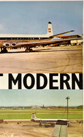 BEA - THE MOST MODERN & FINEST AIRCRAFT - BRITISH EUROPEAN AIRLINES - COMET 4B - VANGUARD - VISCOUNT