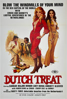 Original vintage DUTCH TREAT - BLOW THE WINDMILLS OF YOUR MIND adults only erotic X-rated erotica linen backed one sheet movie poster circa 1977.