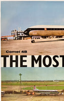 BEA - THE MOST MODERN & FINEST AIRCRAFT - BRITISH EUROPEAN AIRLINES - COMET 4B - VANGUARD - VISCOUNT