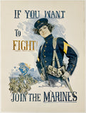 IF YOU WANT TO FIGHT! JOIN THE MARINES