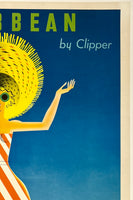 CARIBBEAN BY CLIPPER - PAN AM - PAN AMERICAN WORLD AIRWAYS