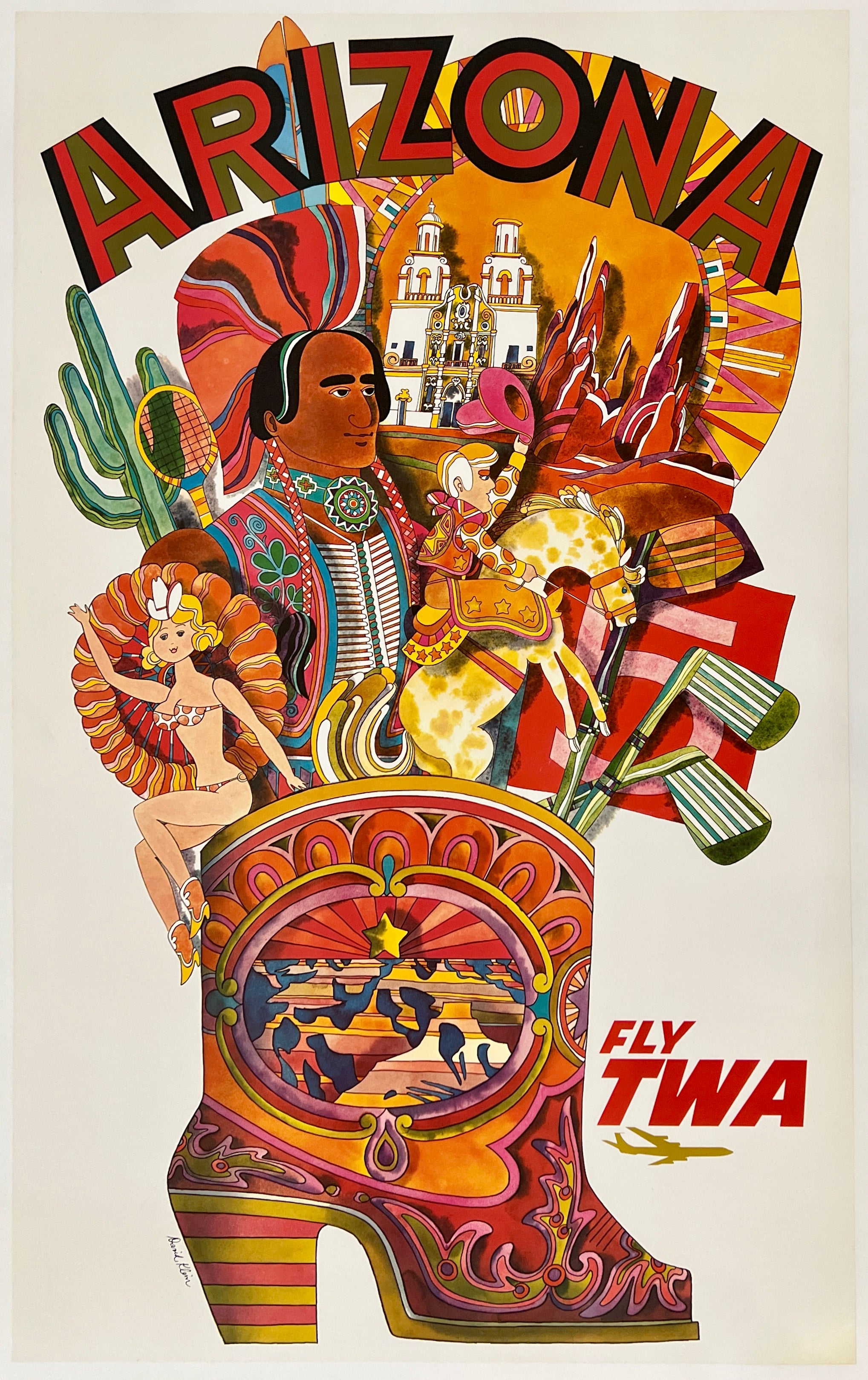 TWA – CHICAGO VINTAGE POSTERS