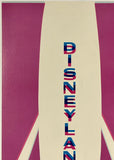 DISNEYLAND - TOMORROWLAND - Very Rare Poster with Double Printing Error