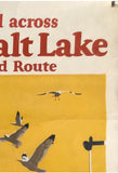 BY RAIL ACROSS GREAT SALT LAKE - OVERLAND ROUTE - SOUTHERN PACIFIC