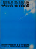 Original vintage JIM DINE - SAW - KUNSTHALLE BERN linen backed art exhibition poster plakat affiche printed circa 1971.
