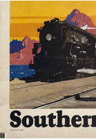 BY RAIL ACROSS GREAT SALT LAKE - OVERLAND ROUTE - SOUTHERN PACIFIC