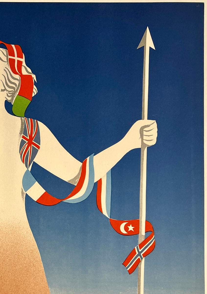 European Recovery Program EUROPE Poster EUROPEAN RECOVERY PROGRAM - ERP - MARSHALL PLAN – CHICAGO ...