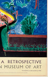 DAVID HOCKNEY - A RETROSPECTIVE - NICHOLS CANYON - METROPOLITAN MUSEUM OF ART 1988