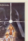 STAR WARS - A NEW HOPE - STYLE A - International 1 Sheet - 2nd Printing