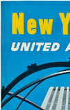 NEW YORK VIA UNITED AIR LINES