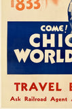 A CENTURY OF PROGRESS - I WILL COME! CHICAGO WORLD'S FAIR 1933