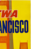 FLY TWA - SAN FRANCISCO Lockheed Constellation