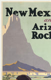 NEW MEXICO AND ARIZONA ROCKIES - TRAVEL BY TRAIN