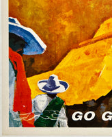 MEXICO - GO GREYHOUND - Mini Poster