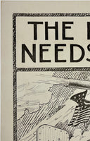 THE NAVY NEEDS YOU - NAVAL RECRUITING STATION