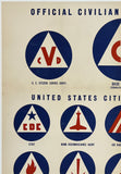 OFFICIAL CIVILIAN DEFENSE INSIGNIA