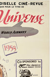 PAN AM - MISS UNIVERSE 1953 - PAN AMERICAN WORLD AIRWAYS