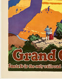 SANTA FE RAILROAD - GRAND CANYON - ARIZONA